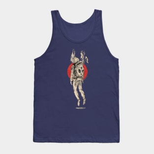 skull live Tank Top